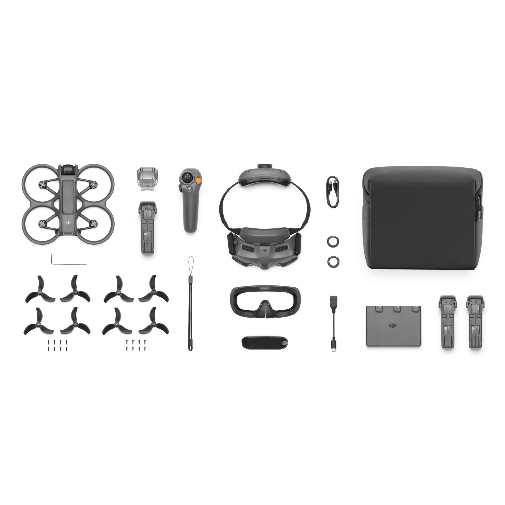 DJI Avata 2 Fly More Combo (Three Batteries) - DroneDynamics.ca