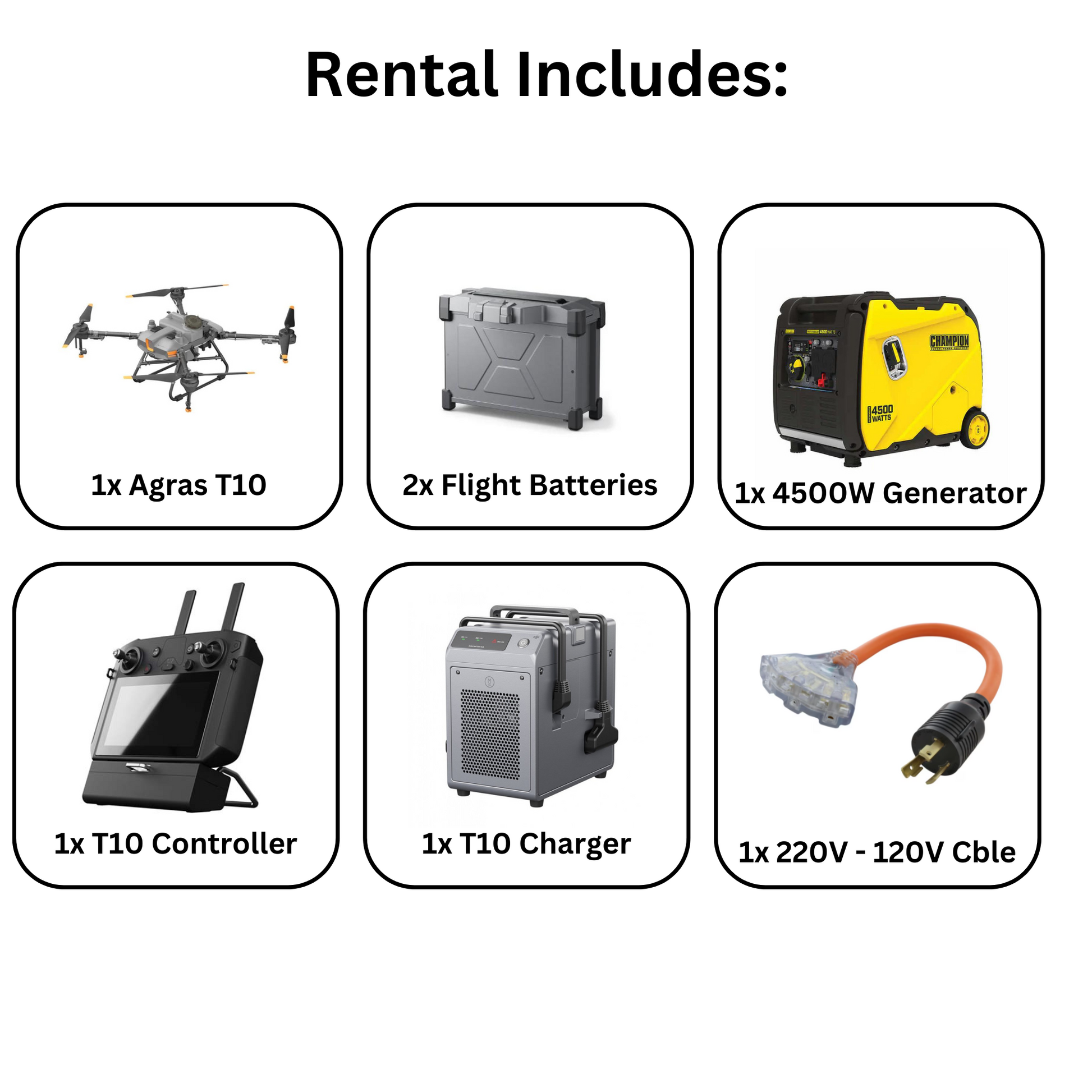 DJI Agras T10 Rental - DroneDynamics.ca