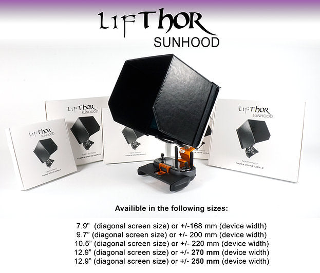 Lifthor universial sun hoods - DroneDynamics.ca